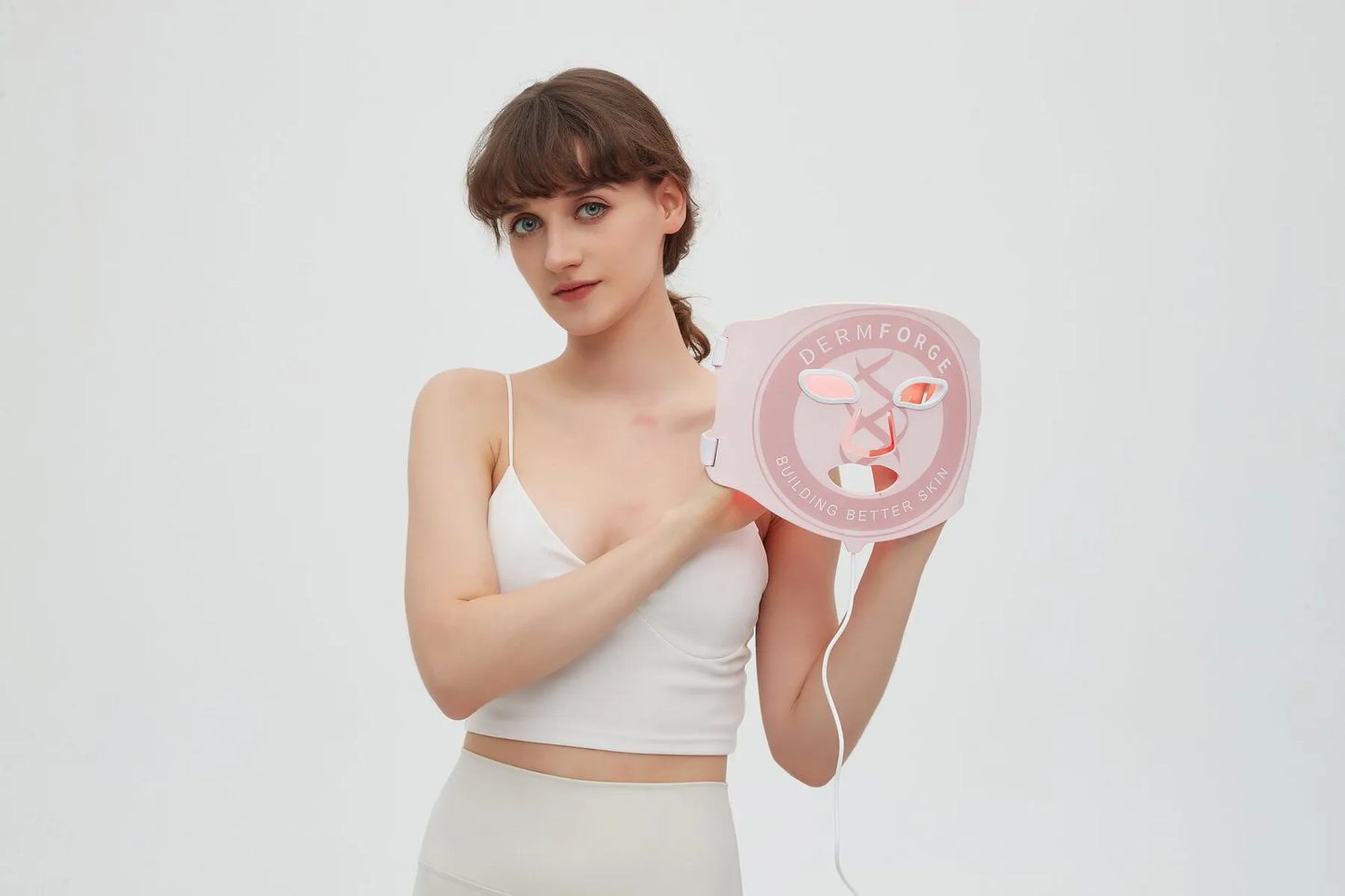 The DermForge LED Pink Mask