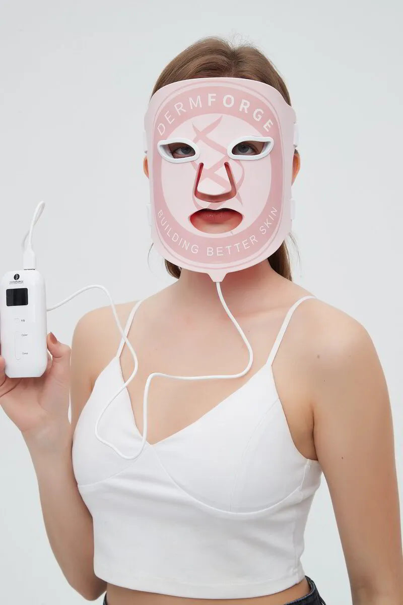 The DermForge LED Pink Mask