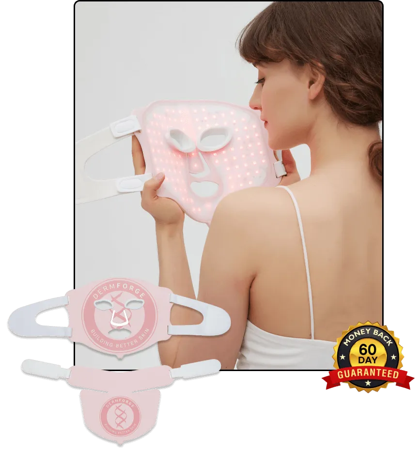 The DermForge LED Pink Mask