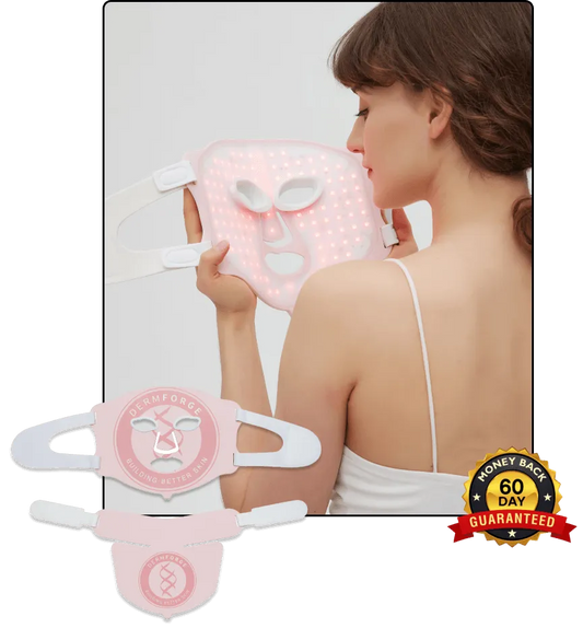 The DermForge LED Pink Mask