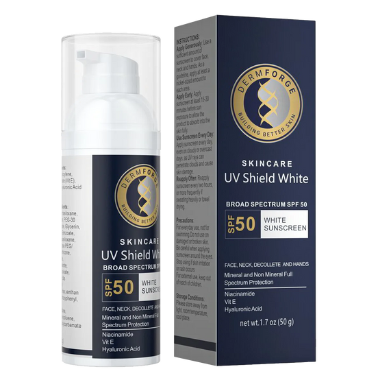 Dermforge UV Shield White Sunscreen